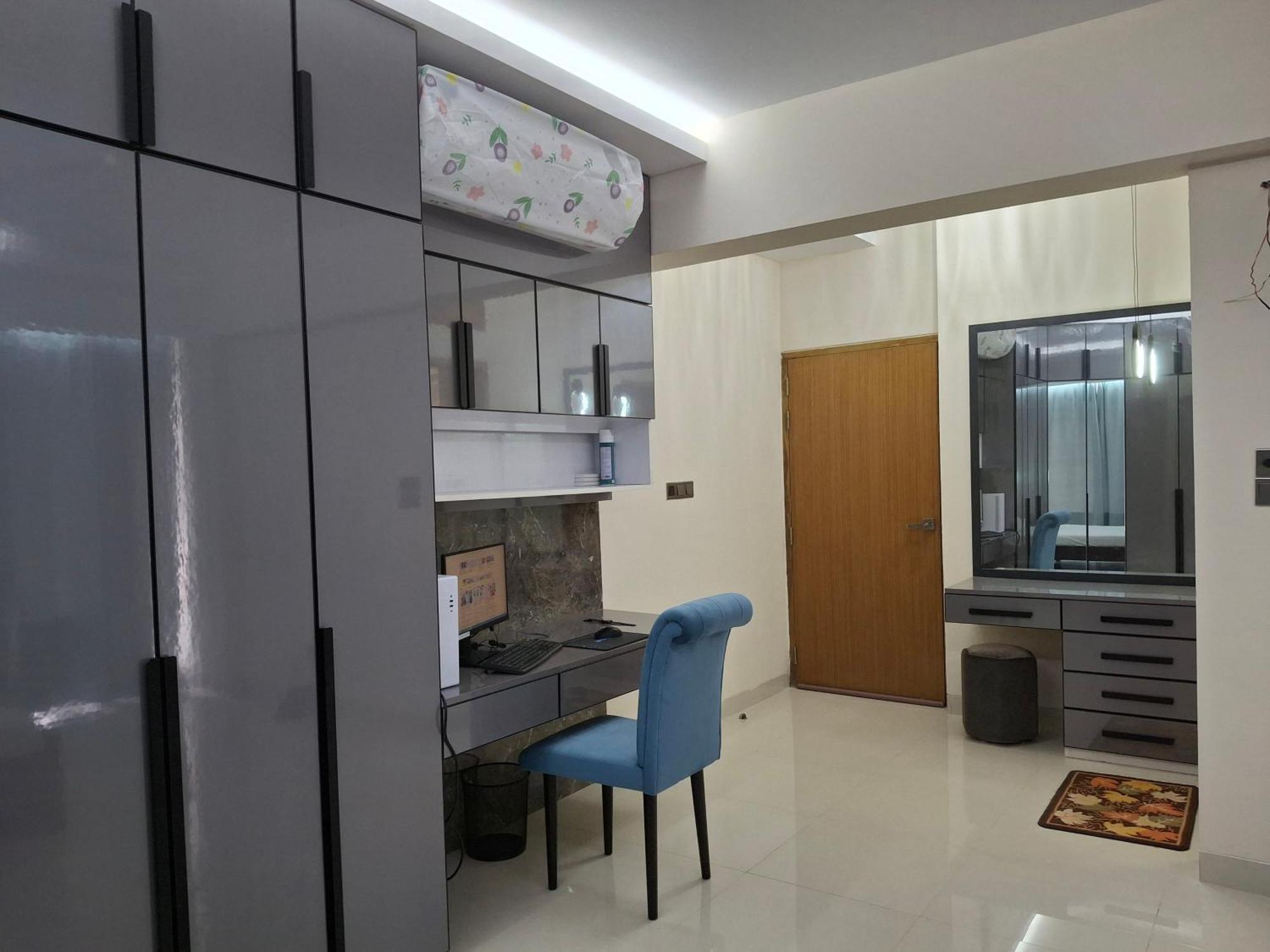 Elegant Secured Family Apartment With Open Space 达卡 外观 照片